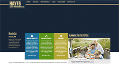 Desktop Screenshot of hayesassetmgt.com